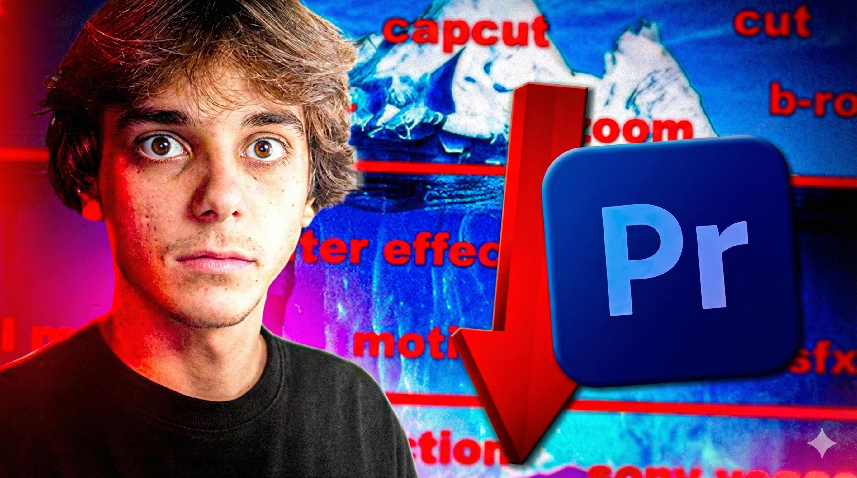 L'ICEBERG du MONTAGE VIDÉO